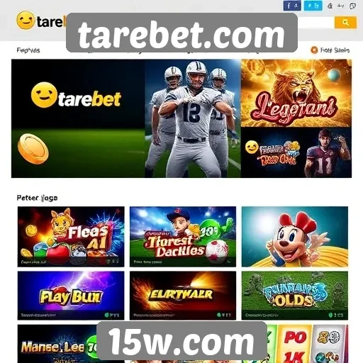 Explorando a diversidade de jogos em tarebet.com